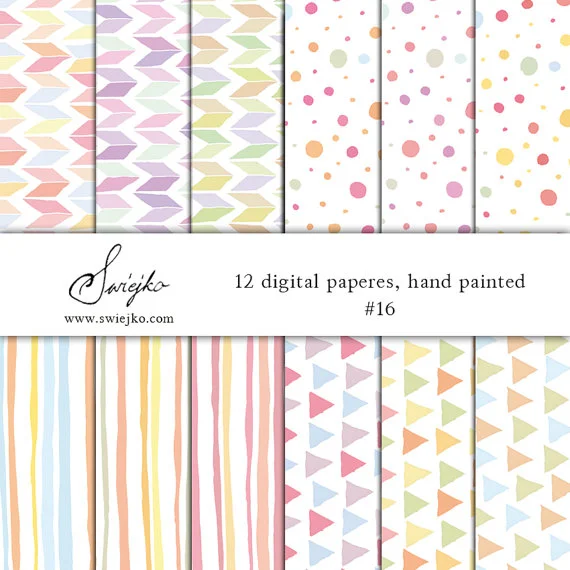 Watercolor Shapes