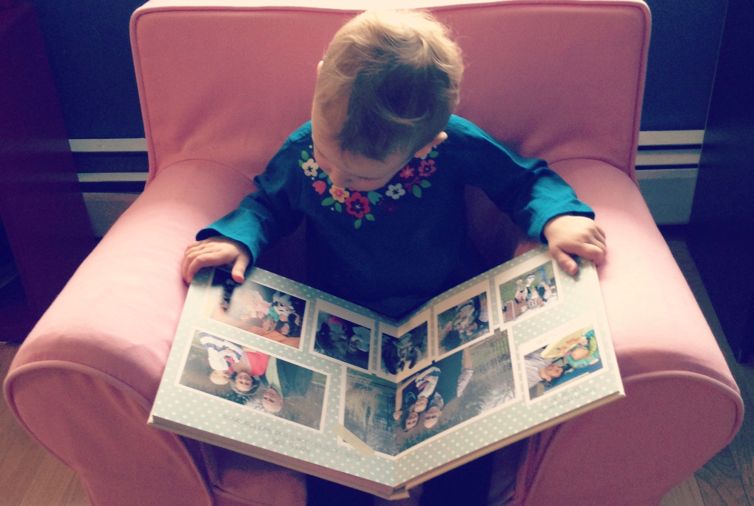 Thick pages hold up well to little hands.