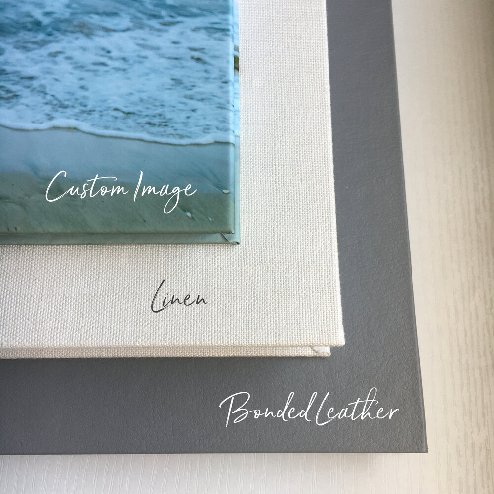 Signature Wedding Album - Custom Photo Album Design Service — Shortcake  Albums