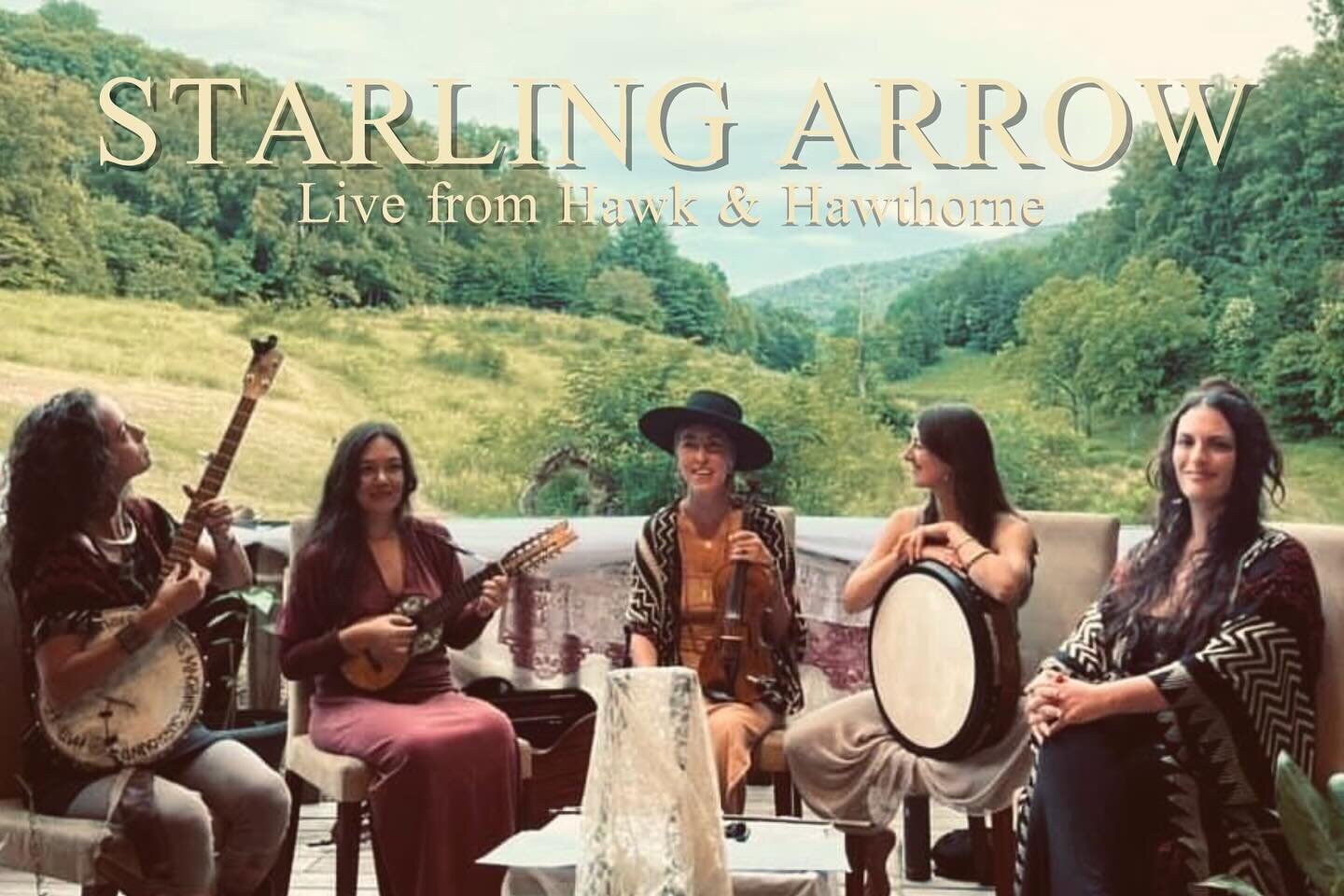 Special @starlingarrow announcement 

To celebrate our 1 year anniversary of CRADLE we have created a magical live stream this Friday of our first ever concert together from @hawkandhawthorne! The recording will be available on demand as well. 

🎟️ 