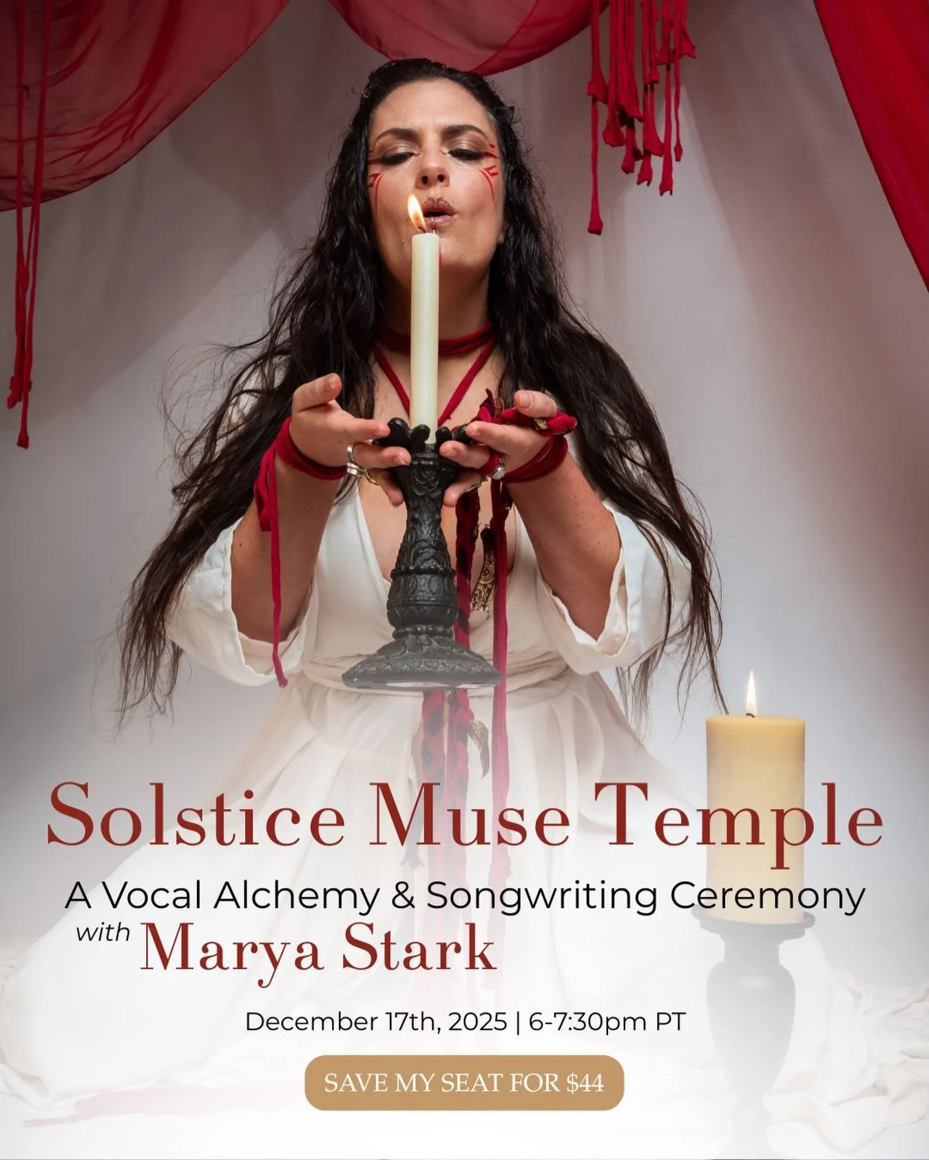 Greetings Kin

1 week from today, I am hosting a seasonal Muse Temple.

This will be a virtual session to gather, get cozy with the winter muse, and celebrate solstice in voice and song.

🕯️

Music has always been used culturally to mark passages of