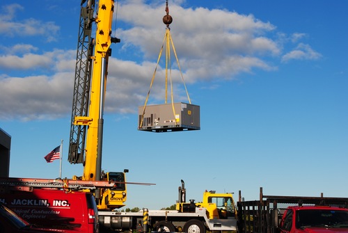 Installation of new Carrier units