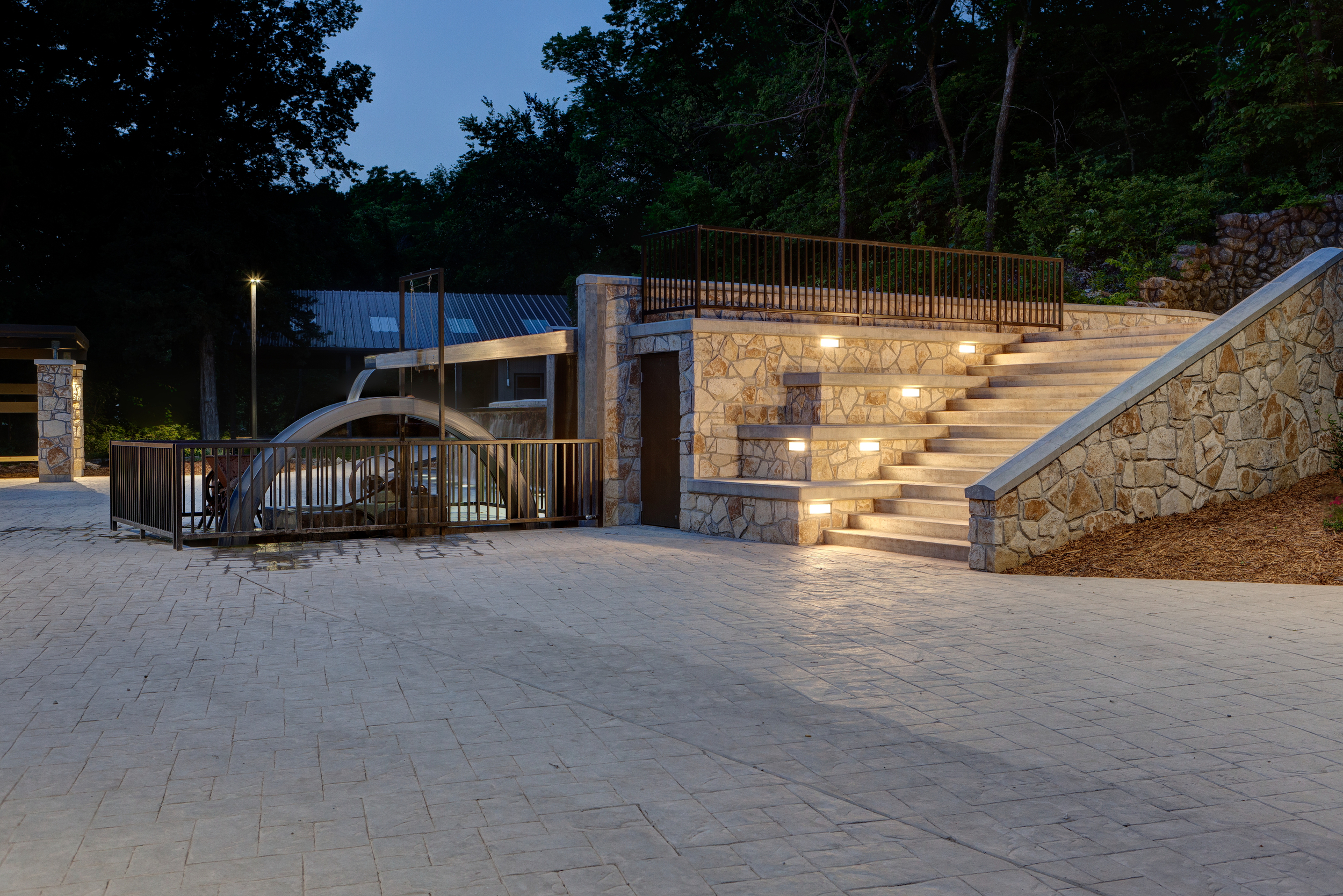 The project team also included Orazem & Scalora Engineering, P.A. and Bayer Construction Co., Inc., both from Manhattan, Kansas. These photographs were taken by Michael Henry Photography, also from Manhattan, Kansas.