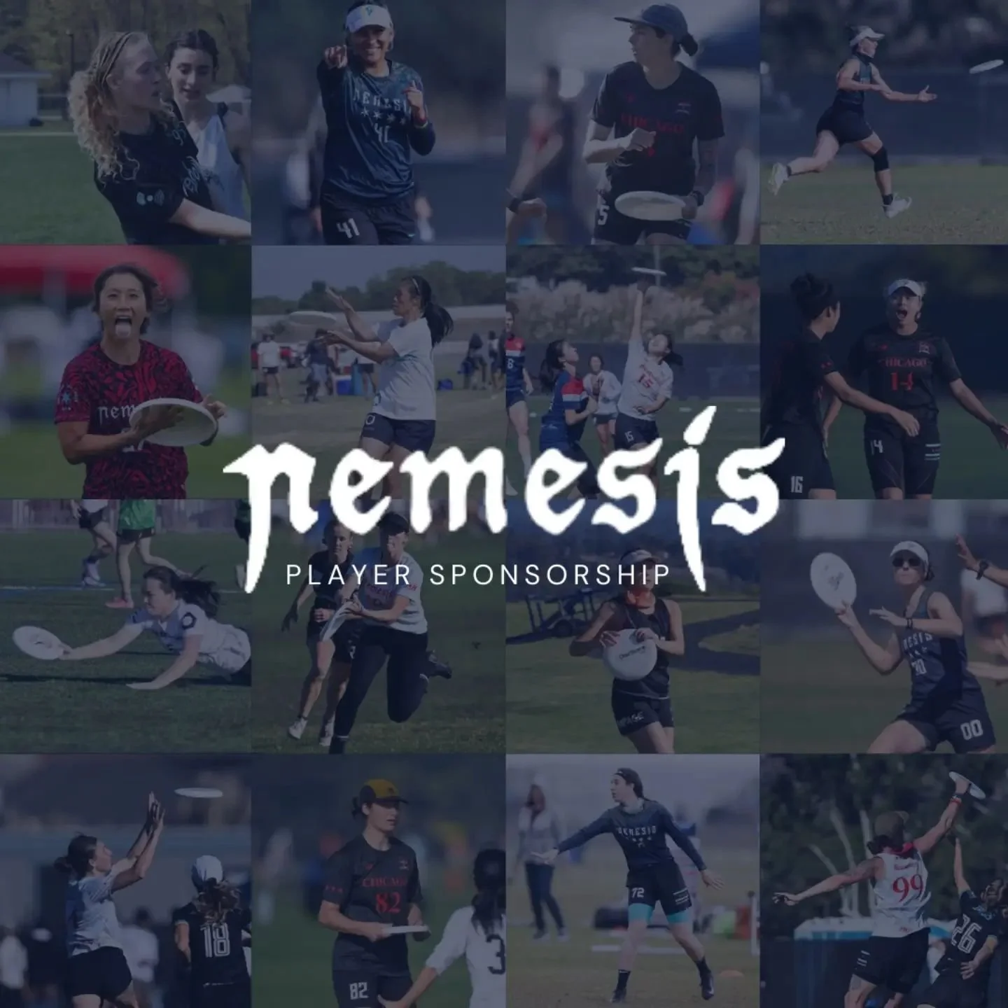 🚨 BREAKING NEWS🚨
Nemesis Player Sponsorship is officially live 🤩 Player Sponsorship helps us work towards our team goal of making elite level ultimate accessible to everyone. This year, we are offering tiered levels of sponsorship so you can supp