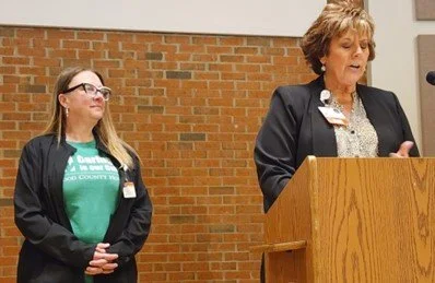 Wood County Hospital representatives