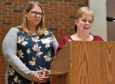 Michelle Thomas and Stacey Higgins for 1BookBG