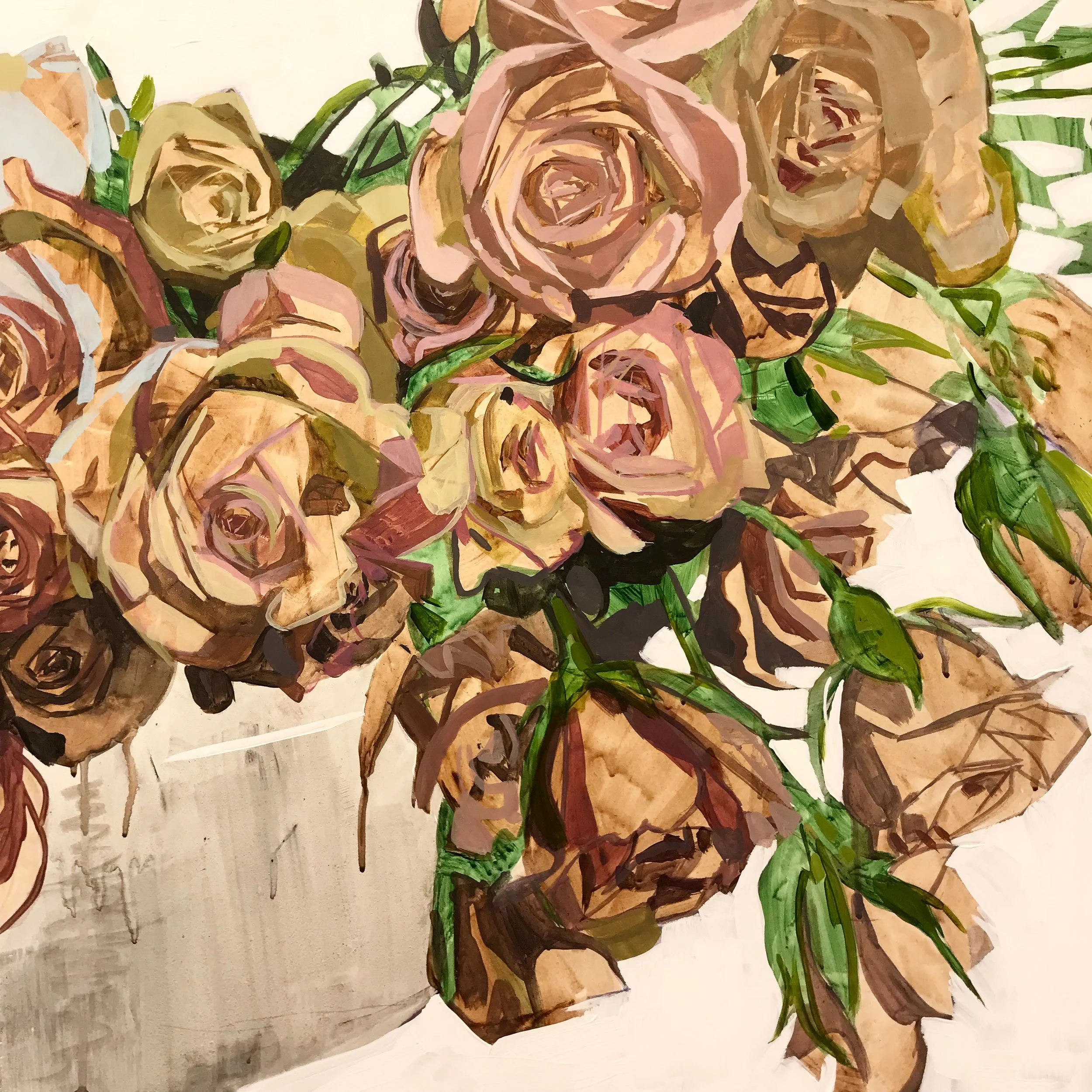 Kate Mullin Art Flower Painting