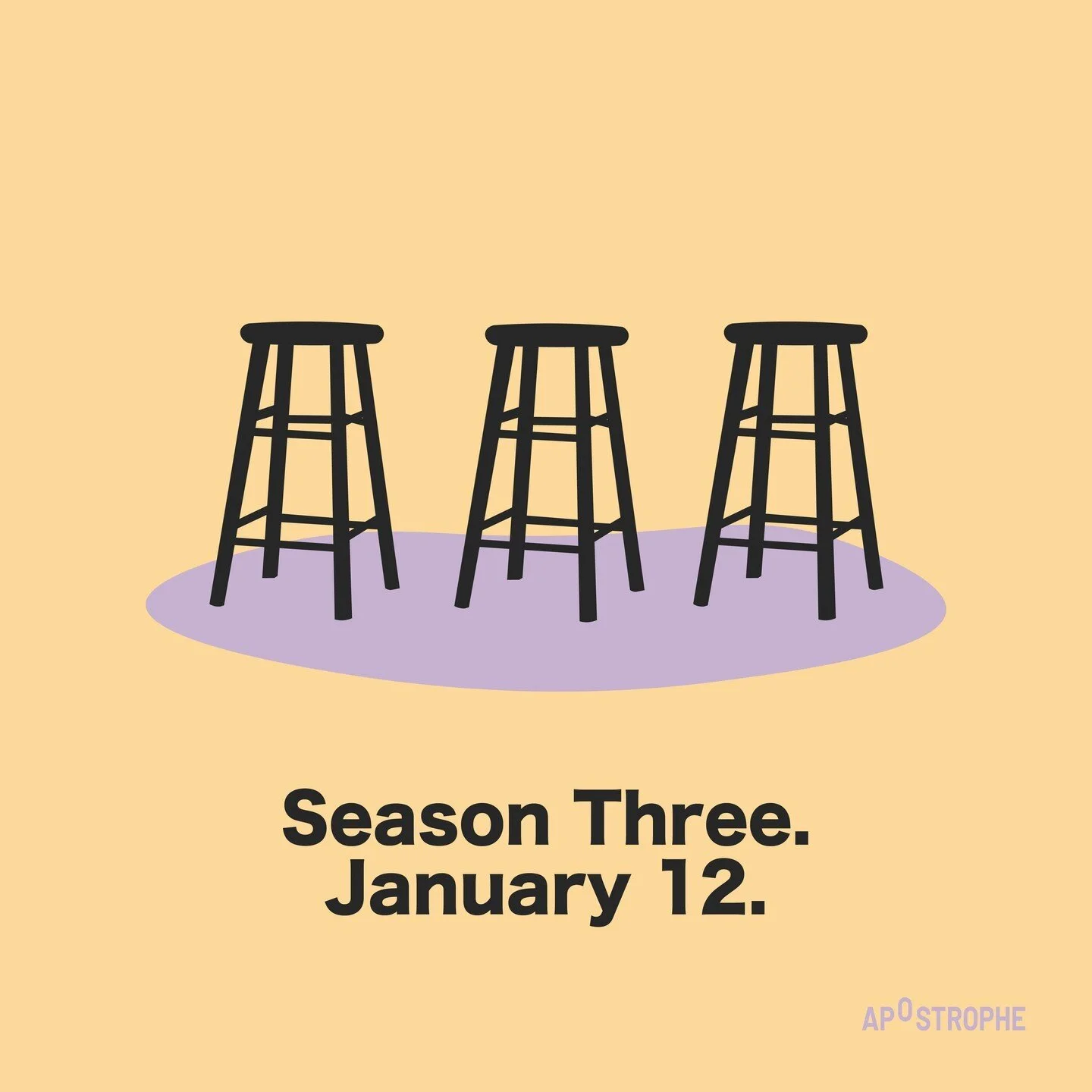 BACKSTAGE AT THE VINYL CAFE. NEW SEASON COMING SOON!