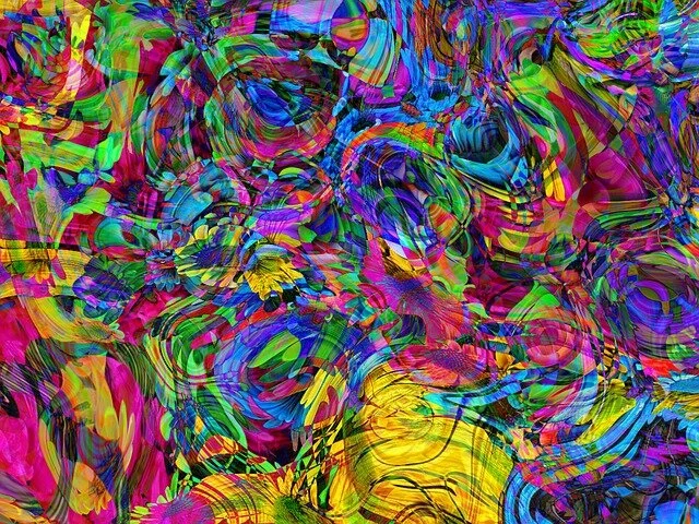 Turmoil. Painting by Mel Simon.via Pixabay.