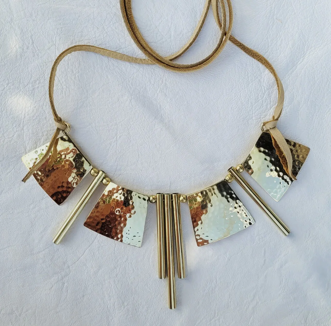 Hammered Tribal Collar
