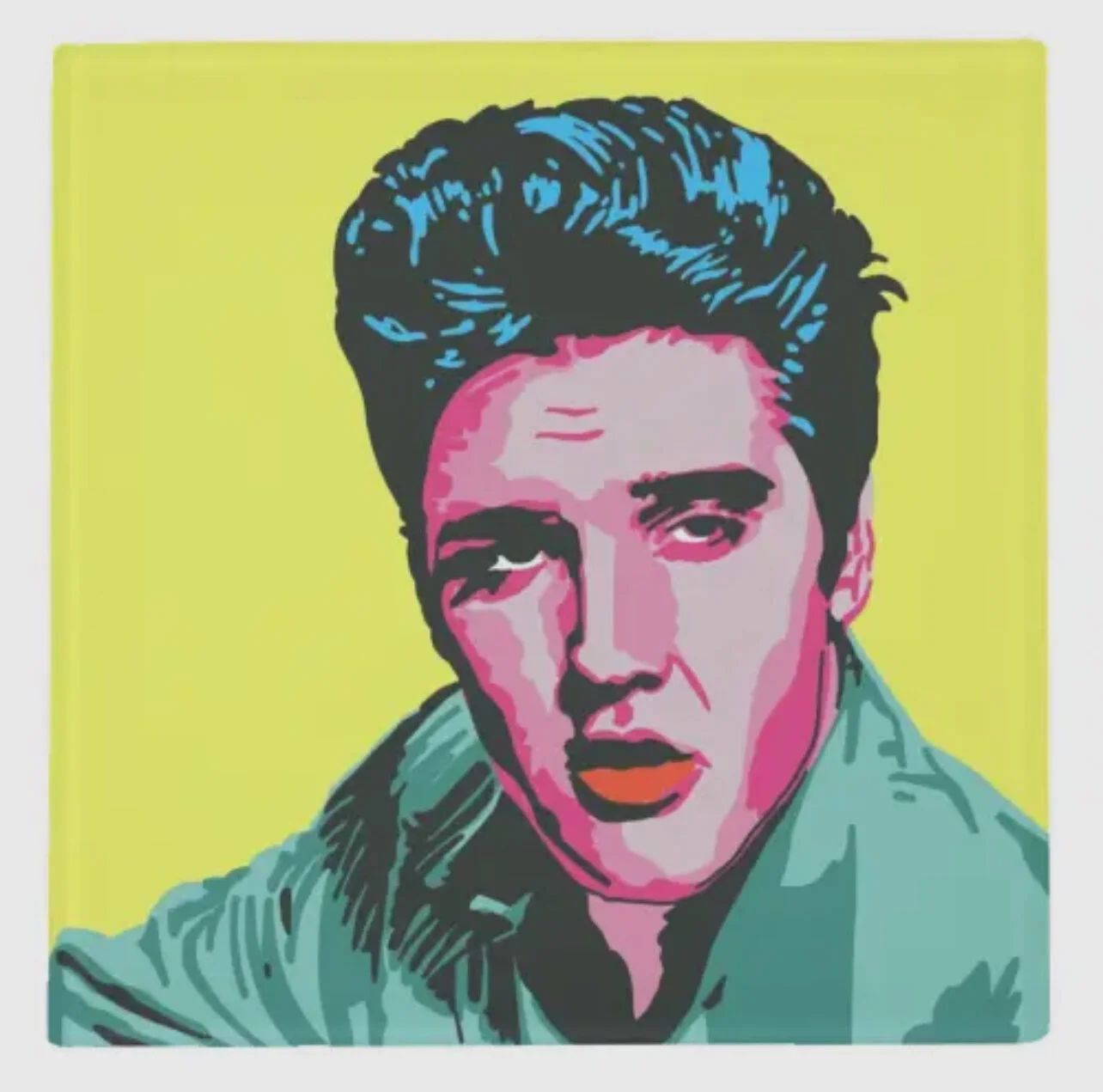 Caught in a Trap Glass Coaster