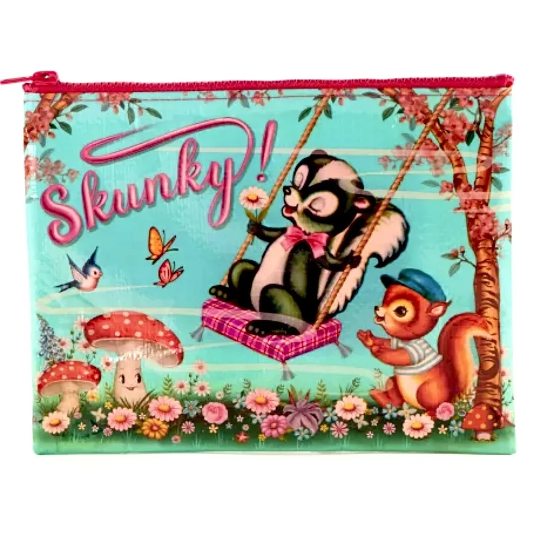 Skunky Zipper Pouch