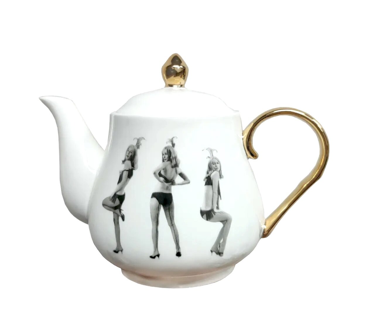 Burlesque Lady Teapot