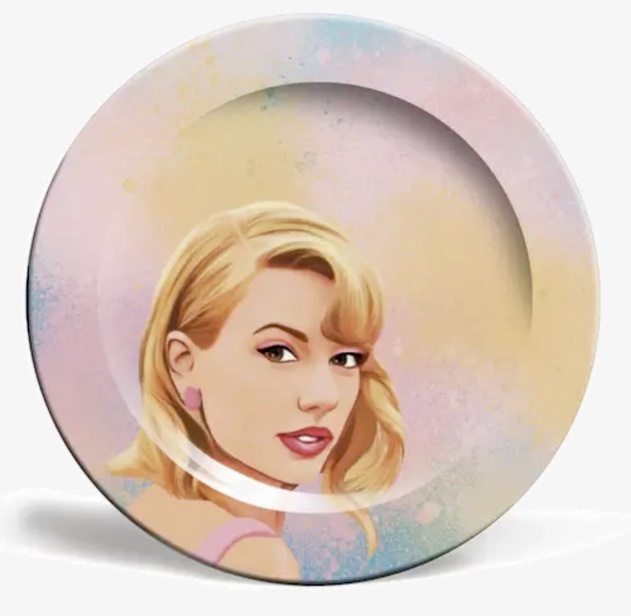 Taylor in Pastels Plate