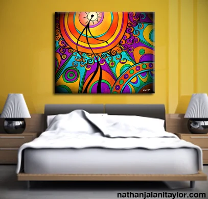 Walk In The Sun (Canvas Print)