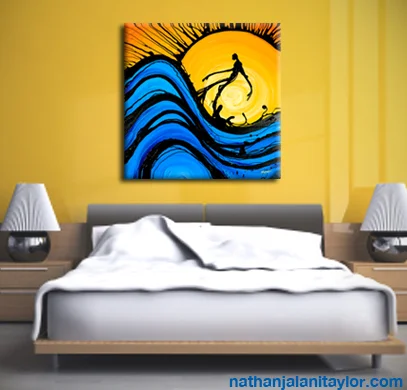 Wave Runner (Canvas Print)