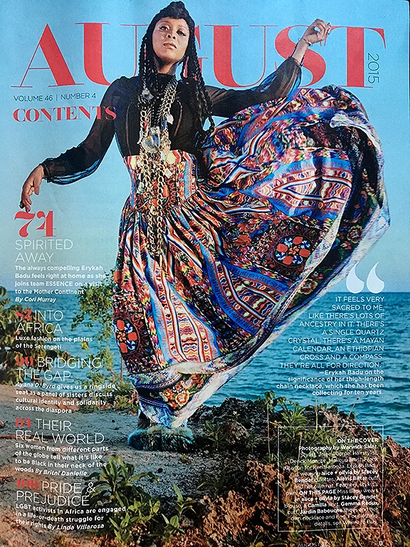 Essence Magazine (Badu Contents)