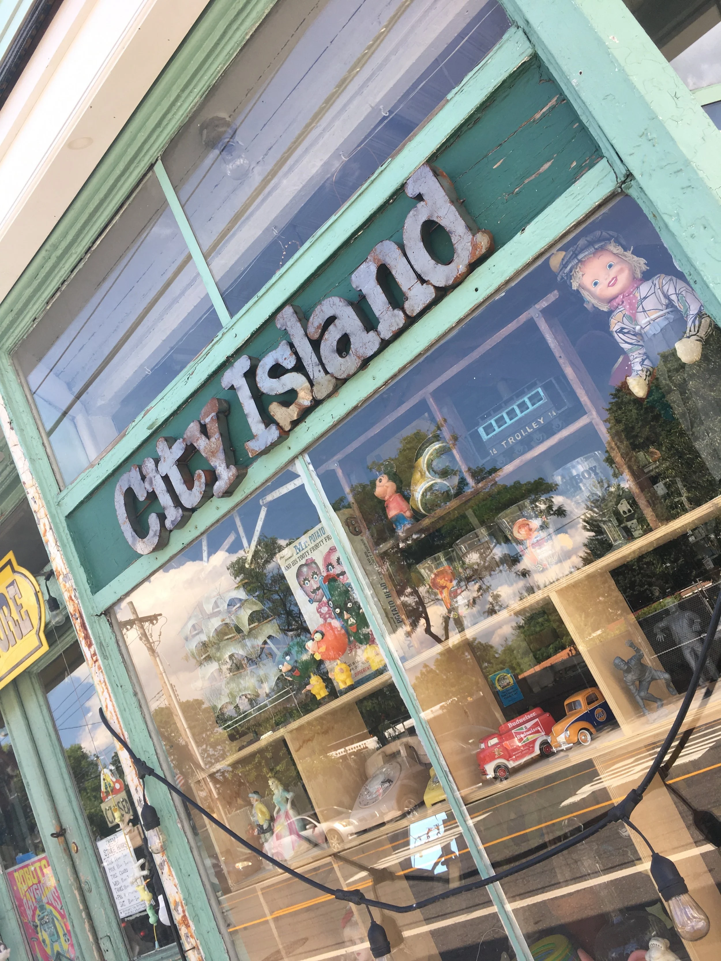 Explore the many antique and artisanal shops on the island