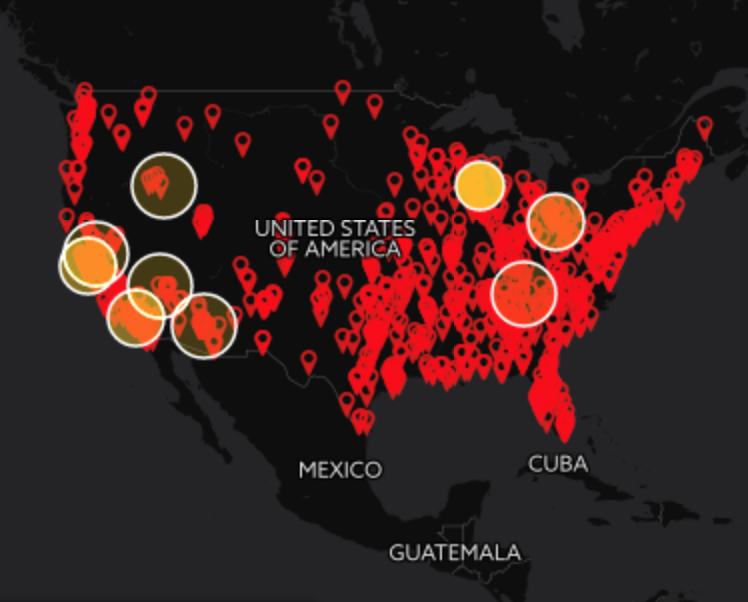 Mapping Police Violence database of killings by police