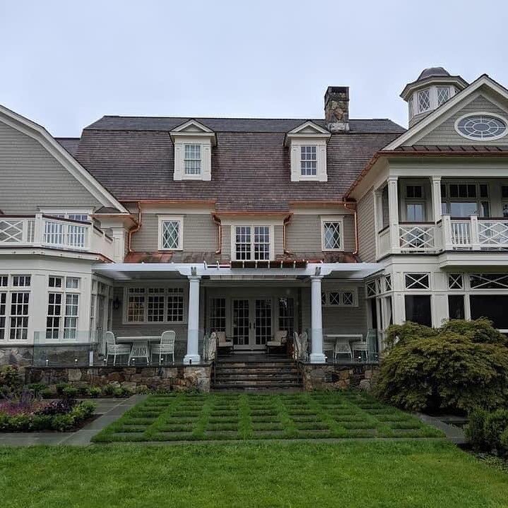 Copper. Enough said.  #gutters #guttersanddownspouts #coppergutters #GuttersConnecticut #ConnecticutWestchesterGutters #WestchesterGutters #GreenwichGutters #LitchfieldcountyGutters #bestgutters