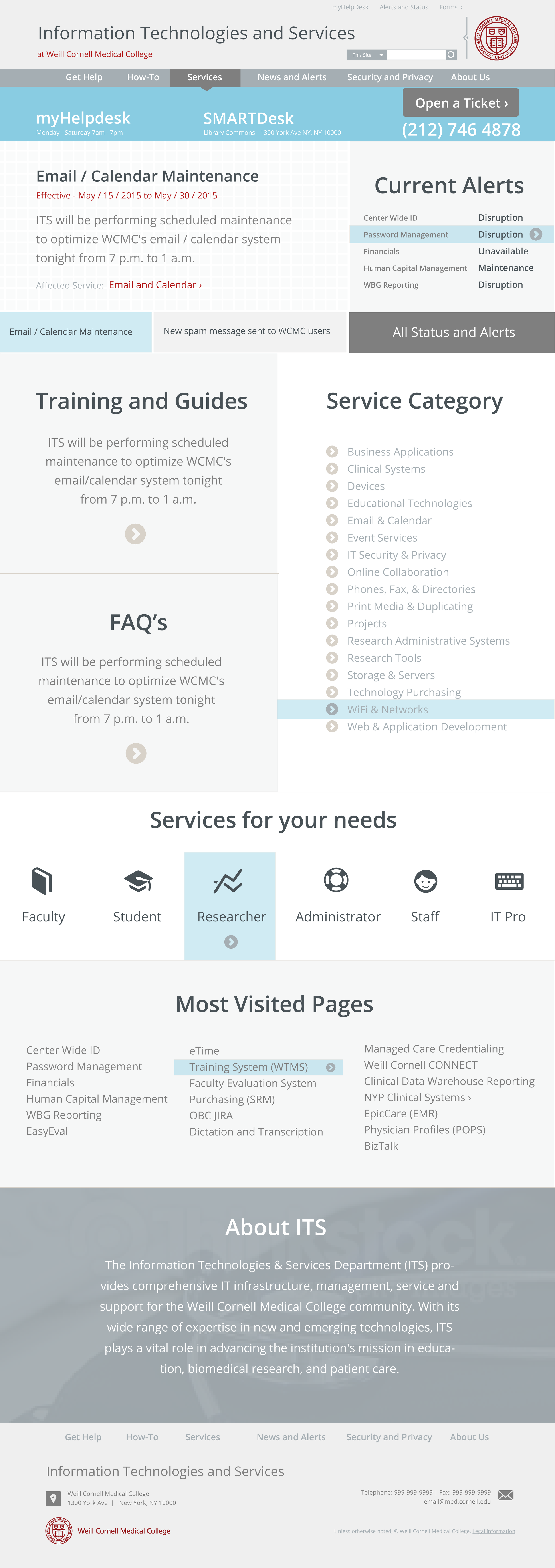 Full Home Page Design