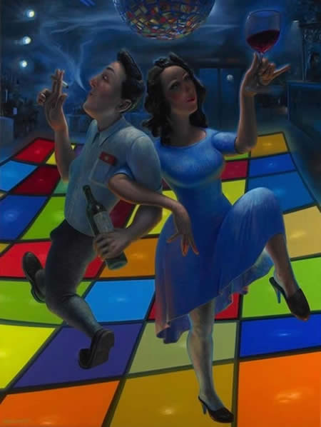  All the Glitters, Dance Floor by Michael Abraham