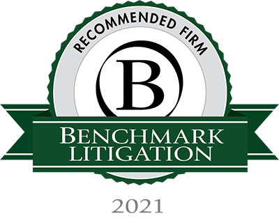 Alto Litigation and attorneys receive high-ranking distinctions from Benchmark Litigation