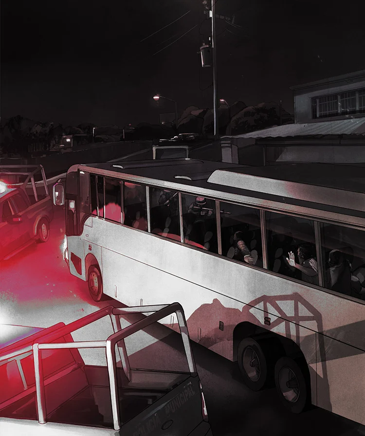 The Disappeared - Cover illustration on the missing Ayotzinapa students for California Sunday Magazine.