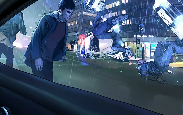 Chronicle - Illustration for the cinema review of Josh Trank's "Chronicle."
