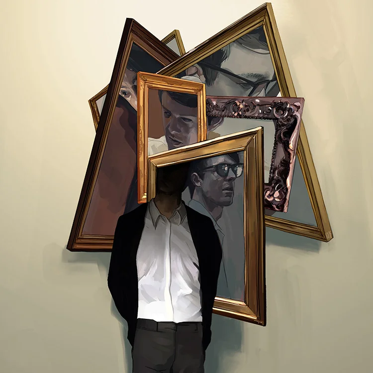 10:04 - Illustration for The New York Times Sunday Book Review of Ben Lerner's novel 10:04.