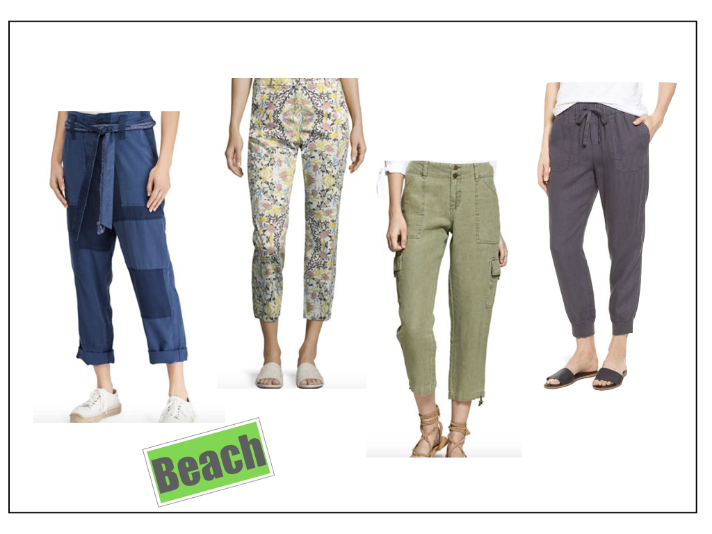 Wear a white T-shirt and pants-that-are-not-jeans for any outdoor activities you have planned.