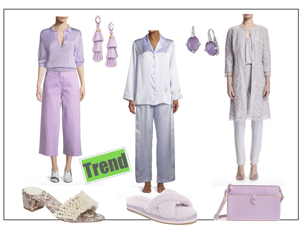 Choose any of these lavender pieces to instantly update your Spring '18 wardrobe.
