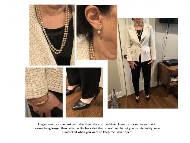 Classic and chic work outfit