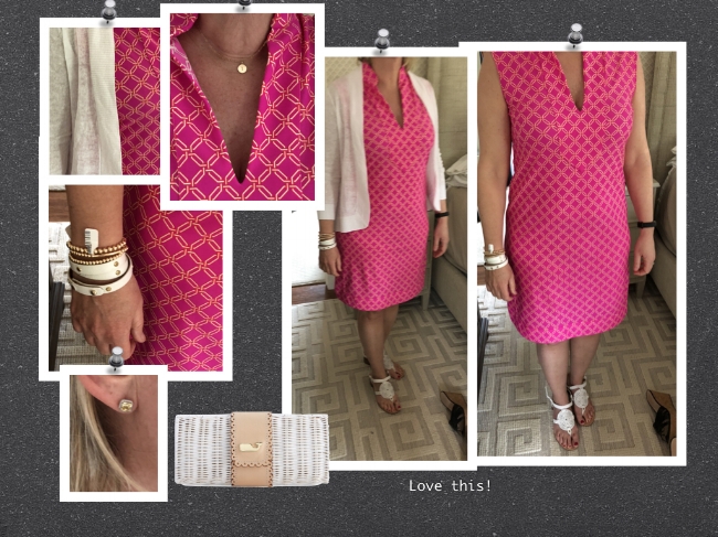 The perfect preppy dress with all details decided upon