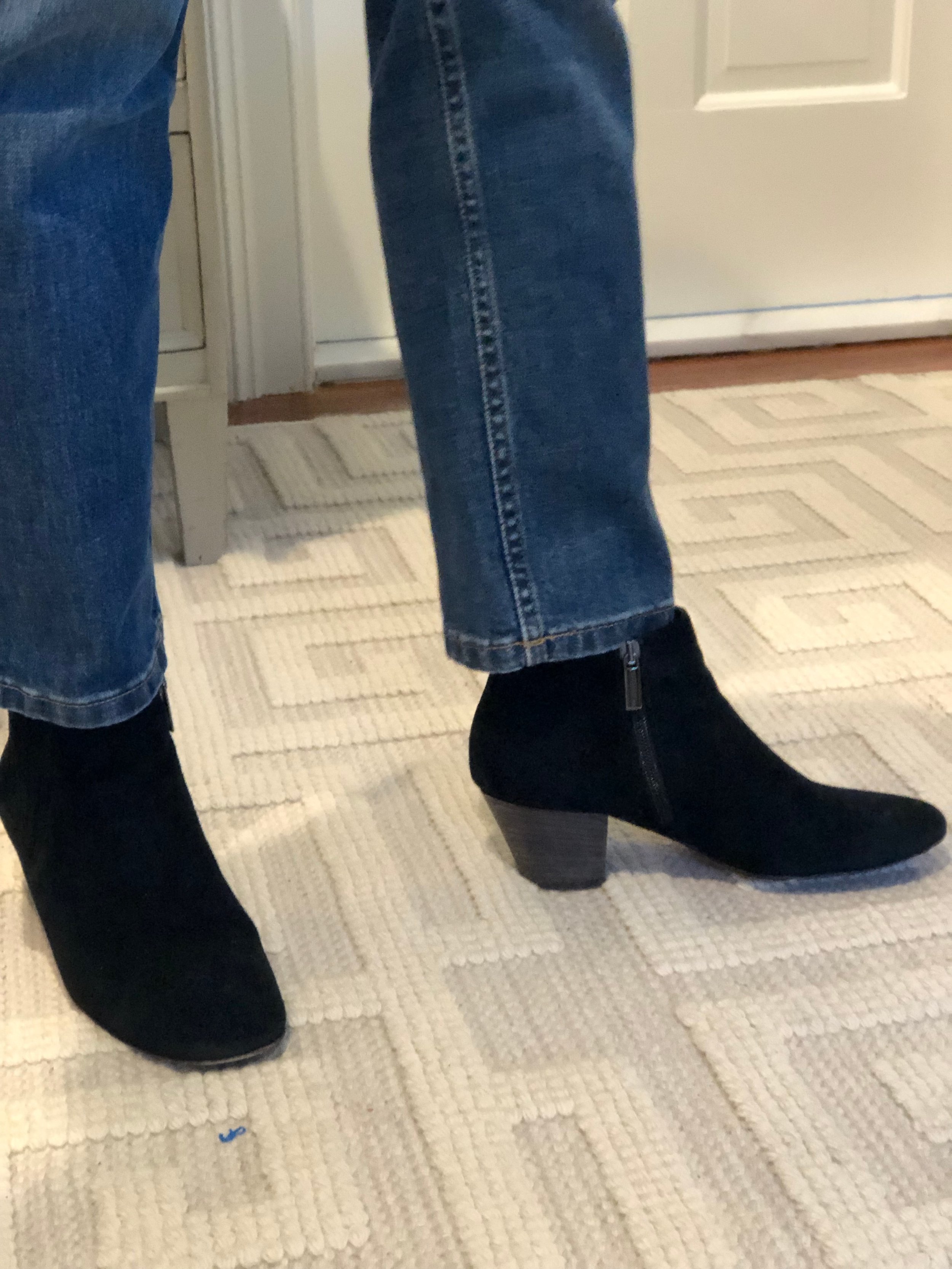 Jeans + Top of Boots Meet