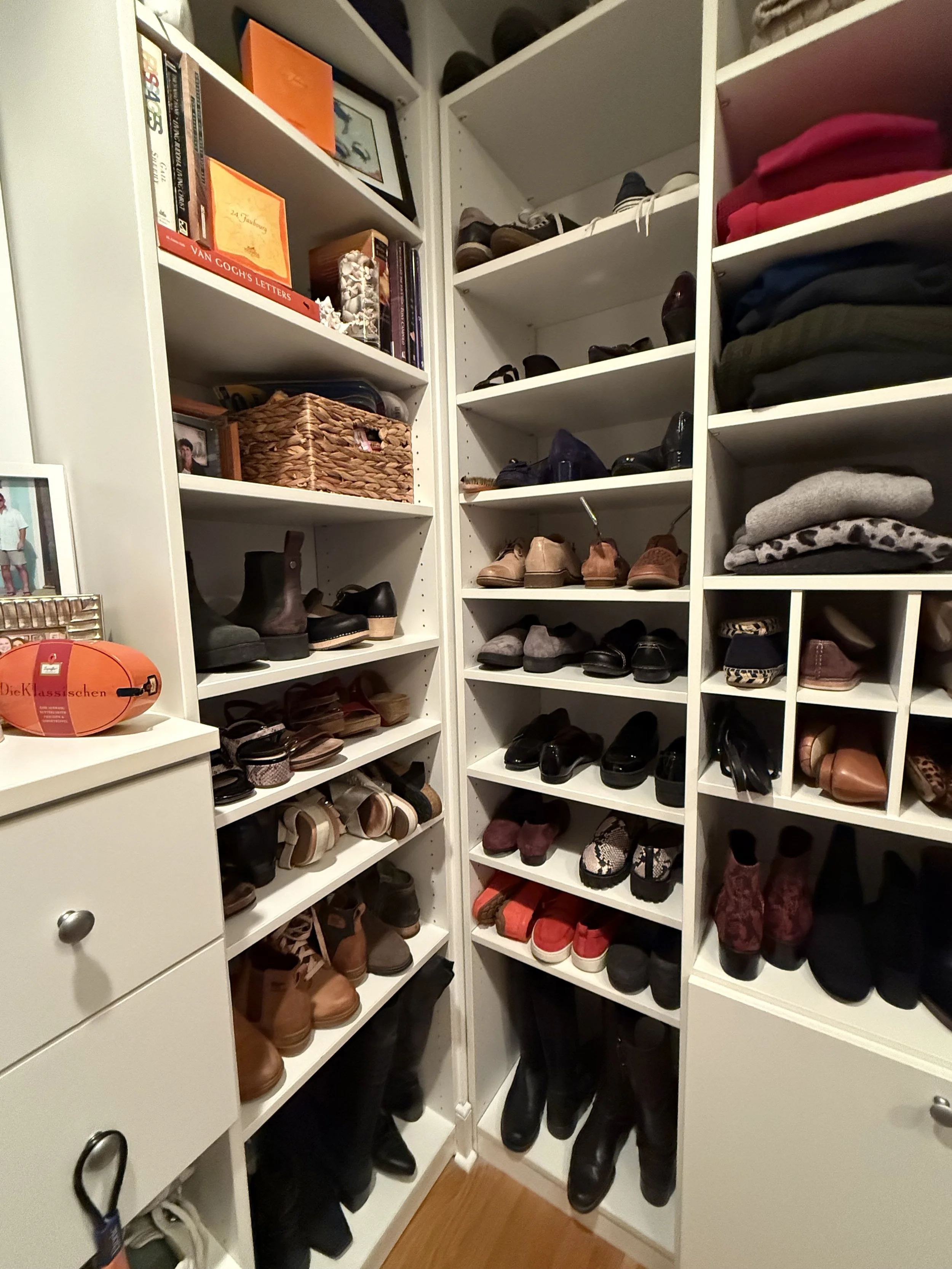 Shoes go back-to-front