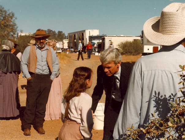 Running lines on location in Sonora, California. The old trains we rode were the best!