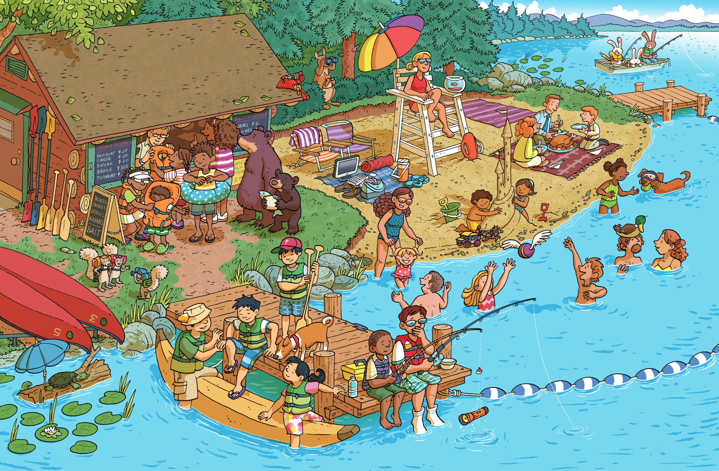 Beach Lake
