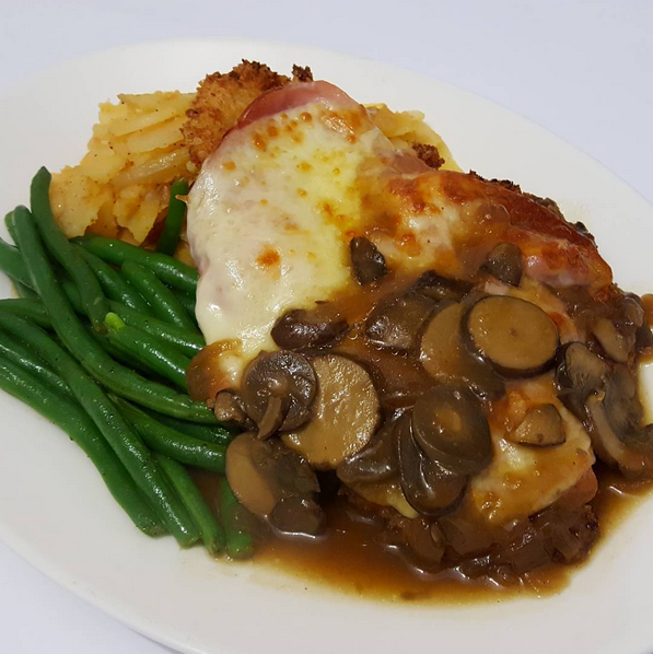 Hähnchen Cordon Bleu