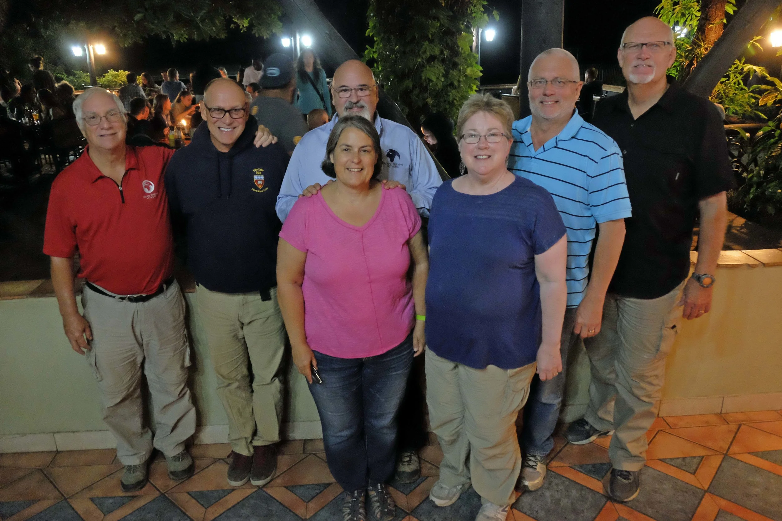 GTN Colleagues in Livingstone, Zambia (L to R): Gary, Doug, Carl & Patsy, Abby & Doug and Joel