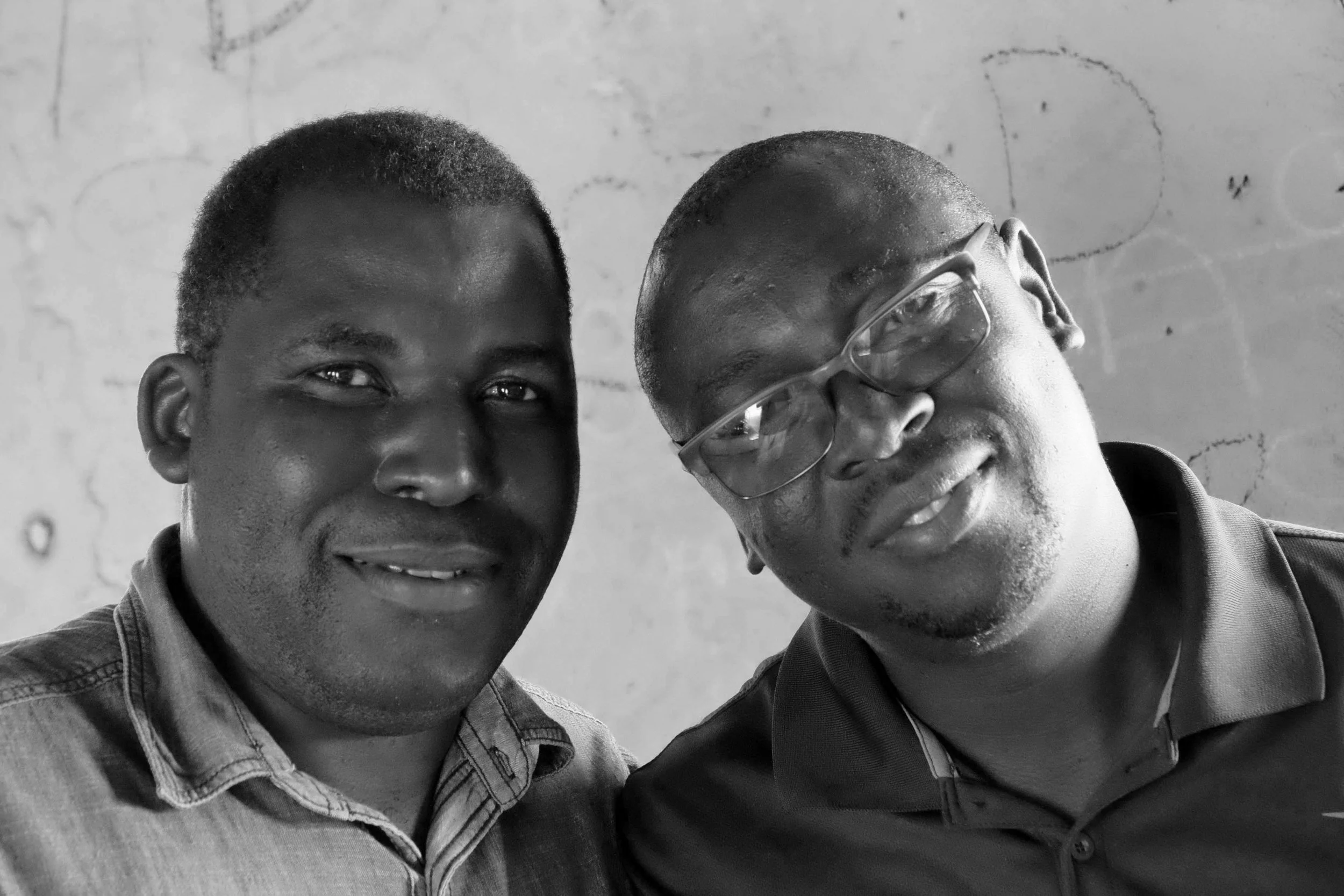 Pastor Imasiku and Percy Muleba