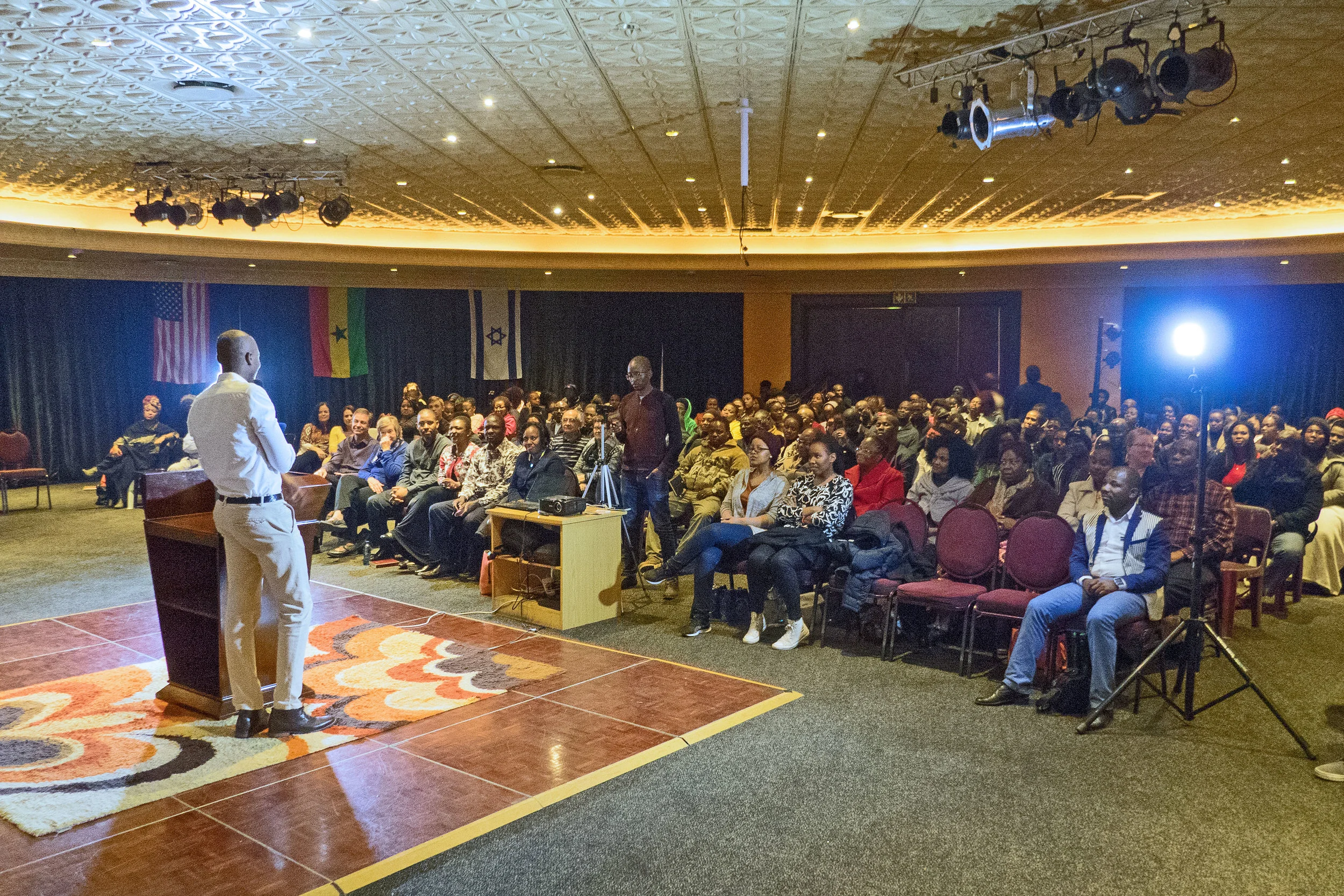 An Evening Session at The Rise Missions Conference