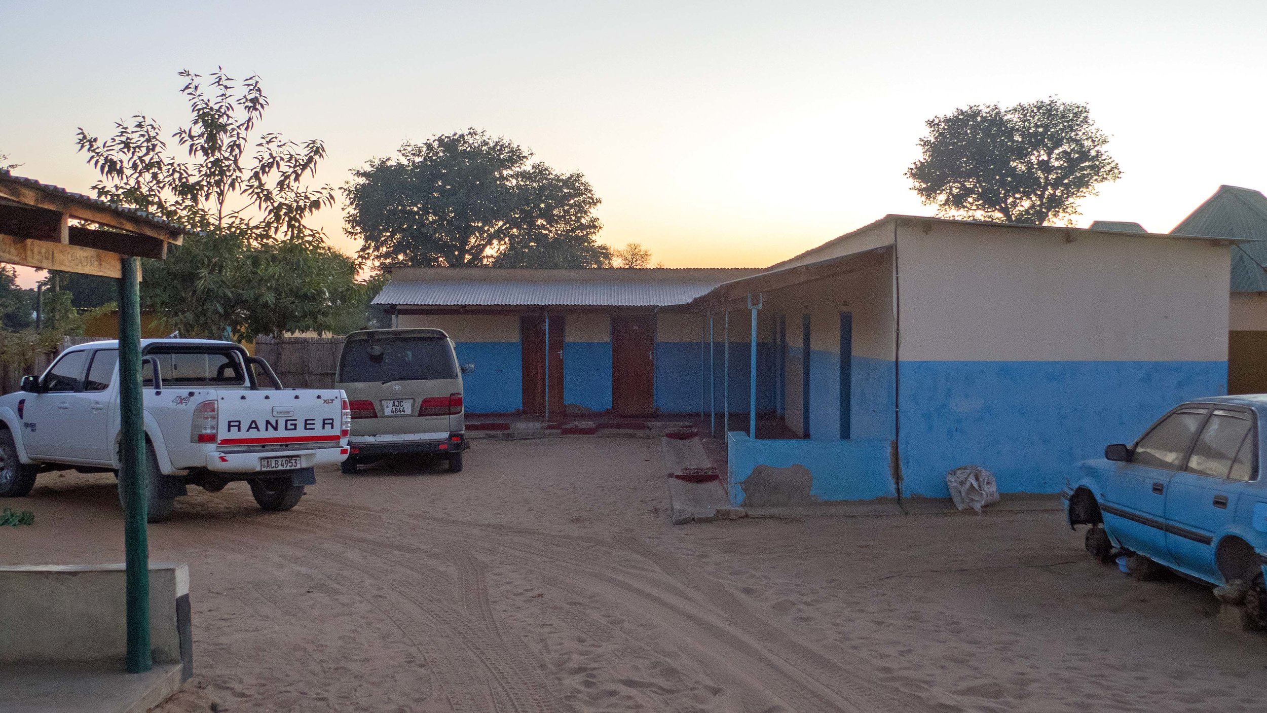 Our lodge in Nangweshi