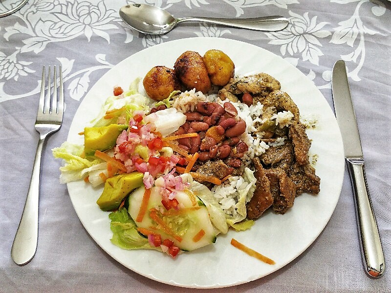 Persida cooked an amazing lunch for us today!
