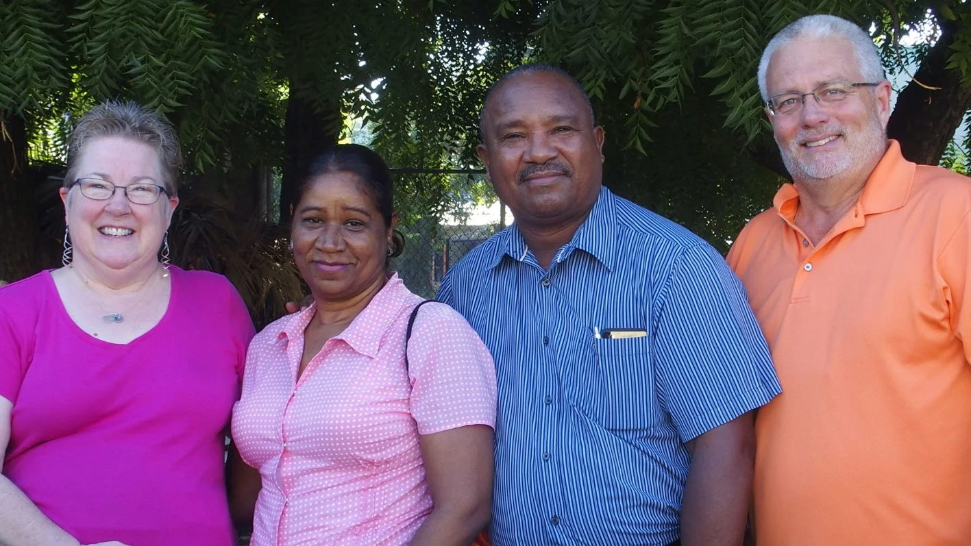 Pastor Jesus and his wife, Virginia, warmly welcomed us in Azua!