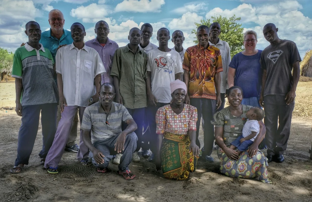 Our Nangweshi class had students from five area churches. 