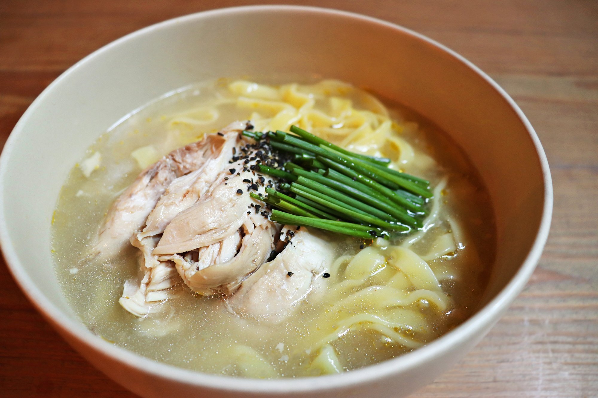 Yuzu Chicken Noodle Soup $17
