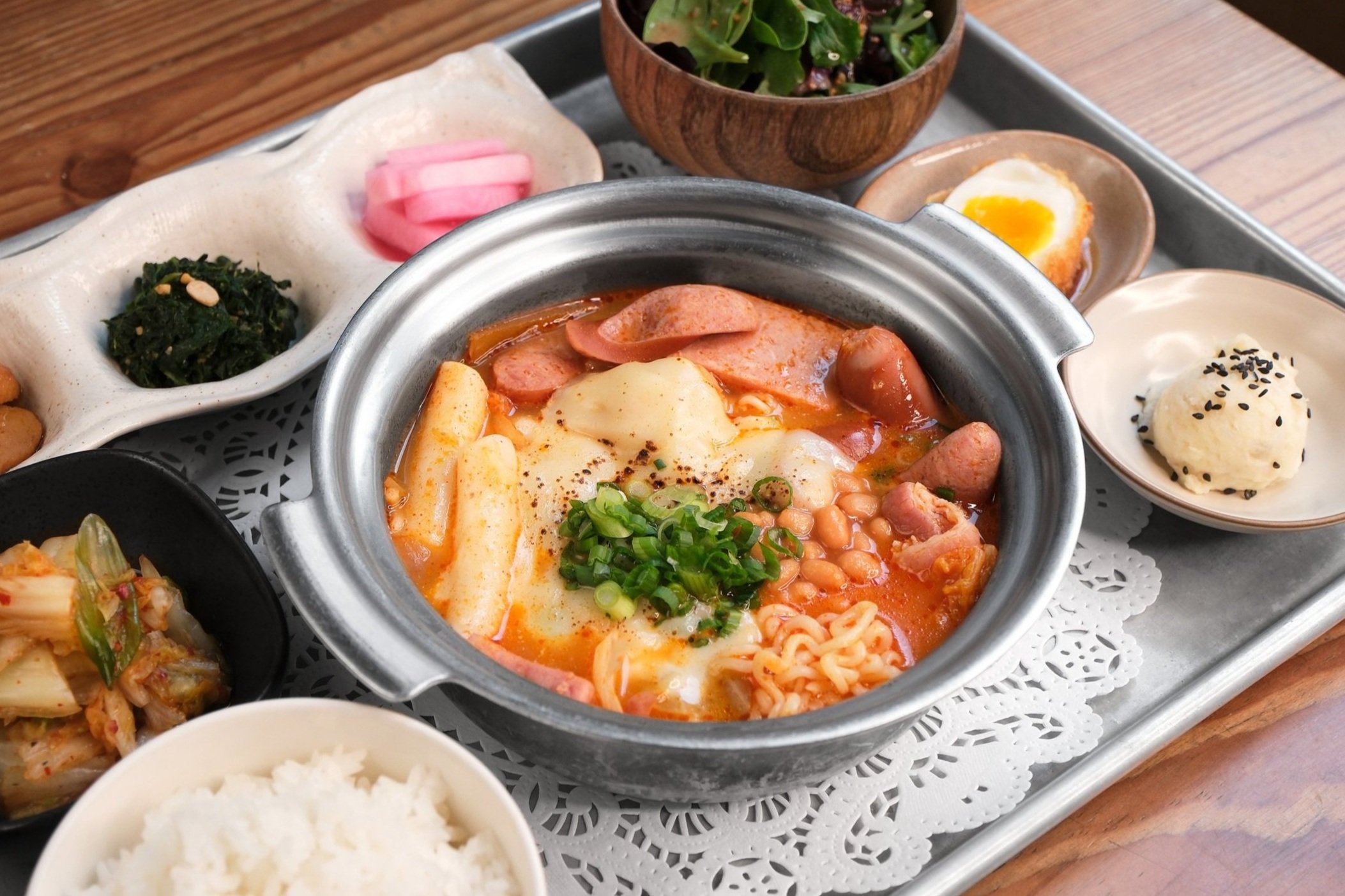 Mini Budae Hot Pot $22