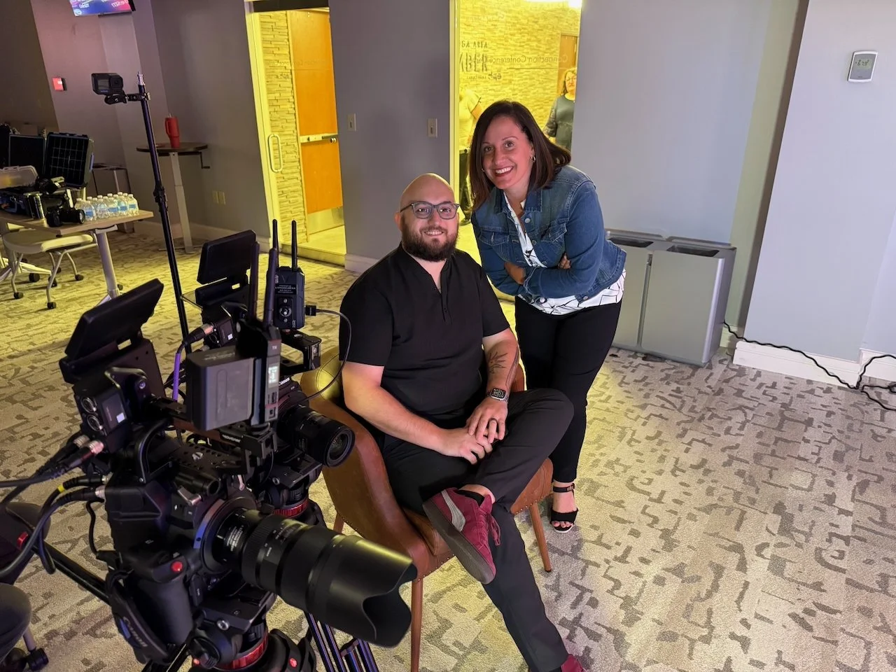 Camera Crew Corporate Office Shoot - 6 STRONG MEDIA