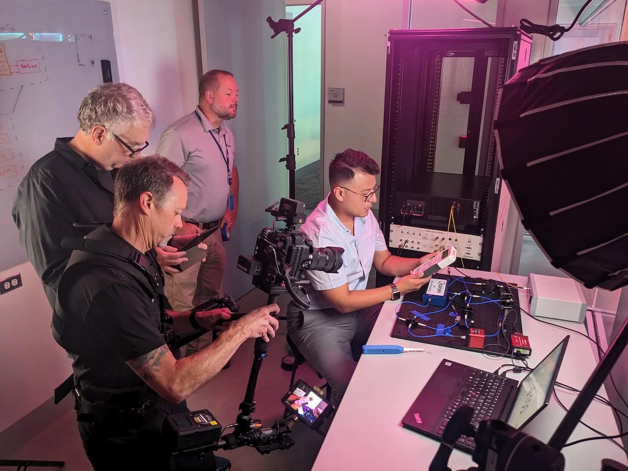 Camera Crew Brand Video Shoot - 6 STRONG MEDIA